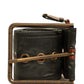 Dolce & Gabbana Men Black Wide Leather DG Metal Buckle Belt