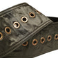 Dolce & Gabbana Men Black Wide Leather DG Metal Buckle Belt