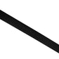 Dolce & Gabbana Men Black Classic Leather Metal Buckle Belt