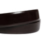 Dolce & Gabbana Men Black Calfskin Leather Metal Buckle Belt