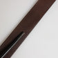 Dolce & Gabbana Men Brown Calf Leather Logo Metal Buckle Belt