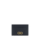 Ferragamo Black Calf Leather Bos Taurus Wallet
