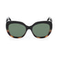 Bobroff Black Acetate Sunglasses