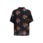Valentino Black Linen Pattern Shirt