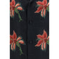 Valentino Black Linen Pattern Shirt