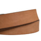 Dolce & Gabbana Men Brown Leather Classic Metal Buckle Belt