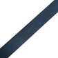 Dolce & Gabbana Men Blue Calf Leather Logo Metal Buckle Belt