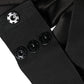 Dolce & Gabbana Black Silk Satin Sash Wide Waist Women Belt