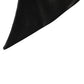 Dolce & Gabbana Black Silk Satin Sash Wide Waist Women Belt