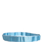 Dolce & Gabbana Light Blue Silk Satin Waist Women Cintura Belt