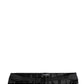 Dolce & Gabbana Black 100% Silk Women Wide Waist Cummerbund