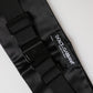 Dolce & Gabbana Black 100% Silk Women Wide Waist Cummerbund