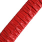 Dolce & Gabbana Red Leather Gold Heart Metal Buckle Belt