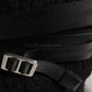 Dolce & Gabbana Black Tricot Wool Blend Duffel Backpack Travel Borse Bag