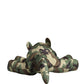 Dolce & Gabbana Multicolor Camouflage Animal Silhouette Waist Borse Bag