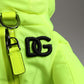 Dolce & Gabbana Green Polyester Animal Silhouette Waist Belt Borse Bag