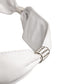 Orciani Women White Leather Embellished Wide Waist Cintura Belt