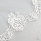 Dolce & Gabbana White Floral LaceNylon Floor Length 3M Long Veil