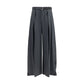 Sacai Gray Polyester Casual Pants