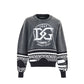 Dolce & Gabbana Black Cotton Sweatshirt