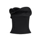 Magda Butrym Black Wool Tank Tops