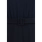 P.A.R.O.S.H. Blue Polyester Jumpsuit