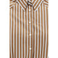 Brunello Cucinelli Brown Cotton Shirt