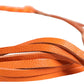 Scervino Street Orange Leather Chain Waist Metal Buckle Belt