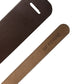 GF Ferre Brown Genuine Leather Logo Wide Waist Women Belt