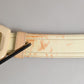 Prada Beige Leather Logo Wide Waist Women Square Buckle Belt