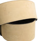 Versace Beige Suede Leather Silver Metal Buckle Belt