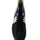 Dolce & Gabbana Multicolor Leather Mid Top Sneakers Shoes