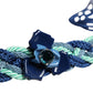 Cavalli Class Multicolor Twisted Rope Chain Buckle Waist Belt