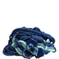 Cavalli Class Multicolor Twisted Rope Chain Buckle Waist Belt