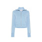 Autry Blue Nylon Cardigan