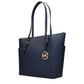 Michael Kors Blue Leather Shoulder Bag