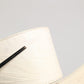 GF Ferre Off White Waxed Cotton Wide Fashion Waistband Belt