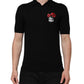 Dolce & Gabbana Black Wool Logo Floral Short Sleeve T-shirt
