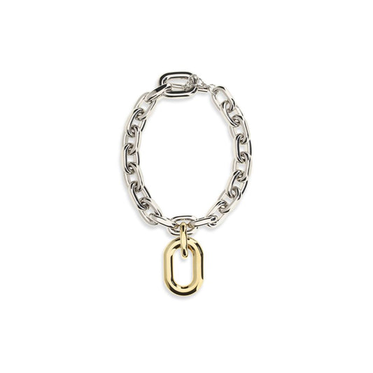 Rabanne Silver Metal Necklace