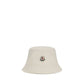 Moncler White Polyester Bucket Hat