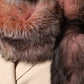 Dolce & Gabbana Pink Frost Fox Fur Neck Warmer Winter Scarf