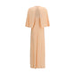 Forte_Forte Orange Viscose Casual Dress