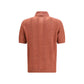 Brunello Cucinelli Orange Denim Shirt