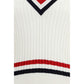 Thom Browne White Cotton Sweatshirt