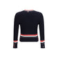 Thom Browne Blue Cotton Sweatshirt