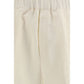 Laneus Beige Viscose Casual Pants