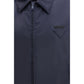 Prada Blue Nylon Shell Jacket