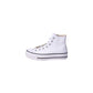 Converse White Polyethylene Platform Sneakers