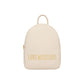 Love Moschino Beige Polyethylene Backpack