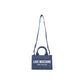 Love Moschino Blue Cotton Handbag
